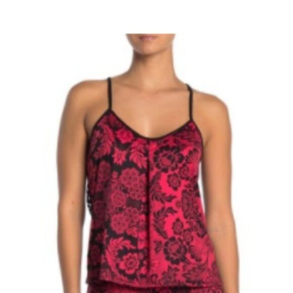 In Bloom by Jonquil Floral Cami Pajama top size M - Picture 1 of 8